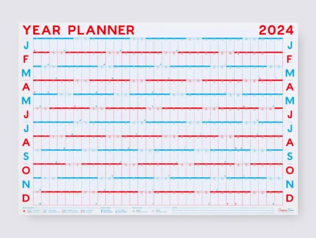 Visualize Your Year: 2024 Wall Calendar Planner